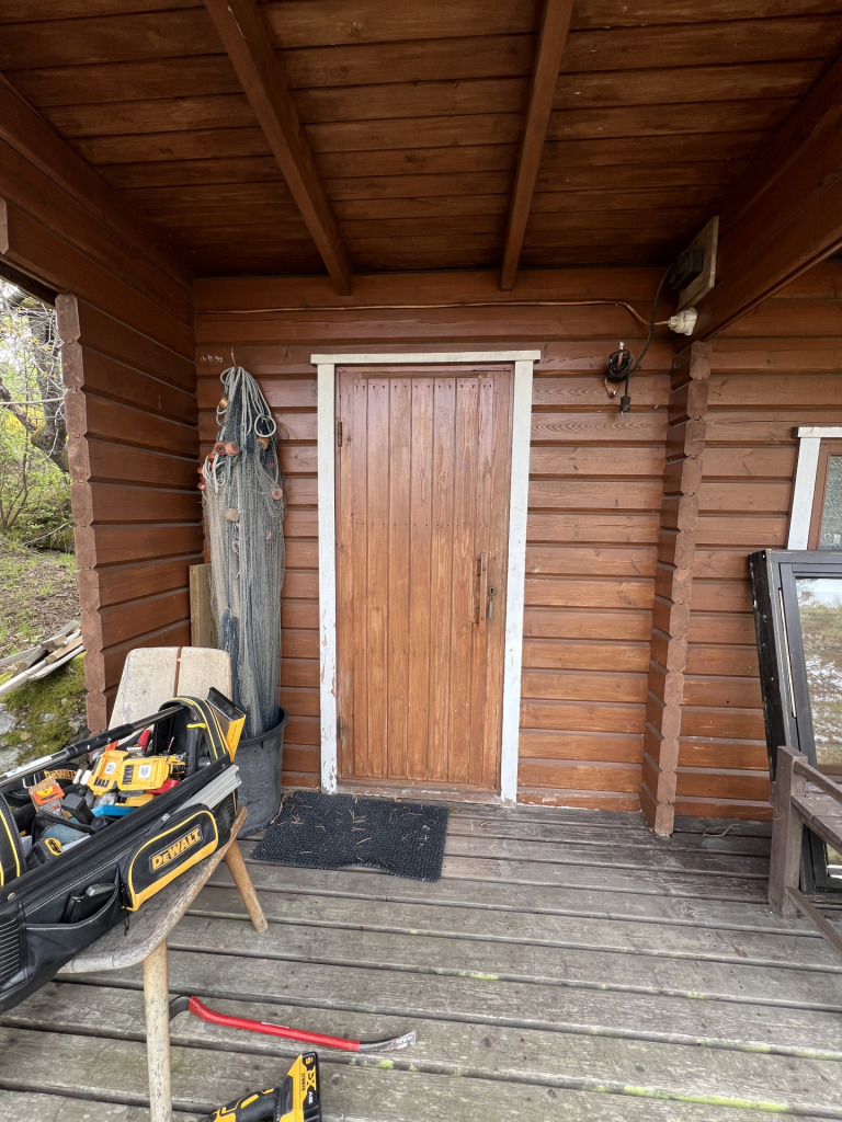 Renovering av bastu på Tyresö