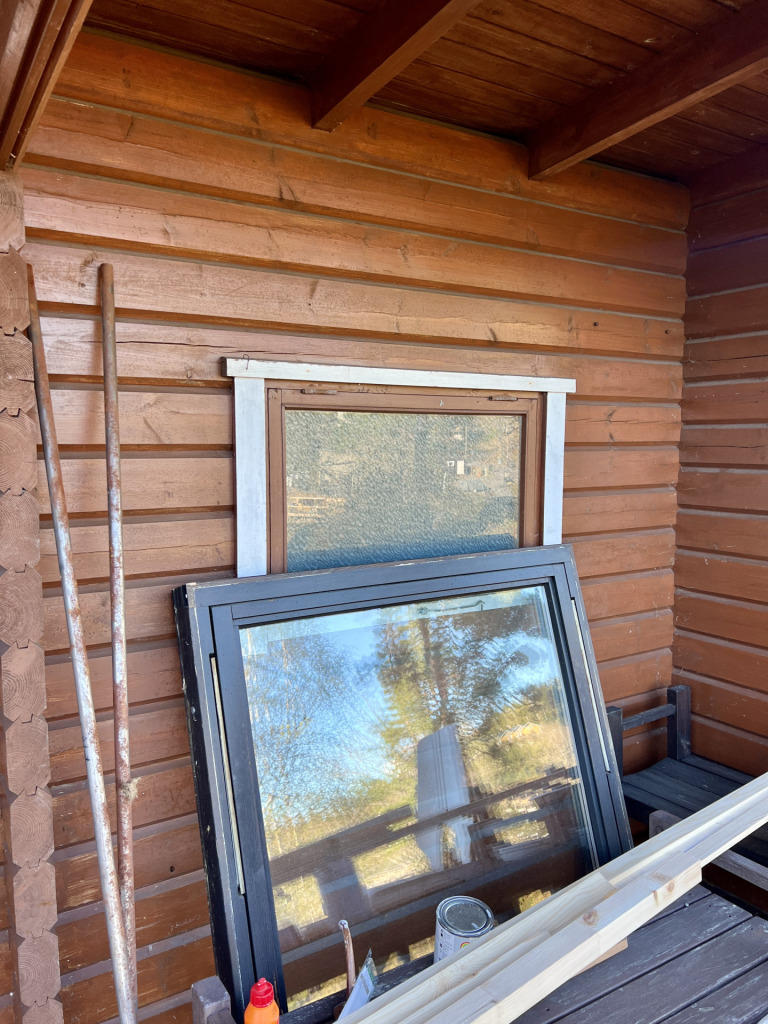 Renovering av bastu på Tyresö