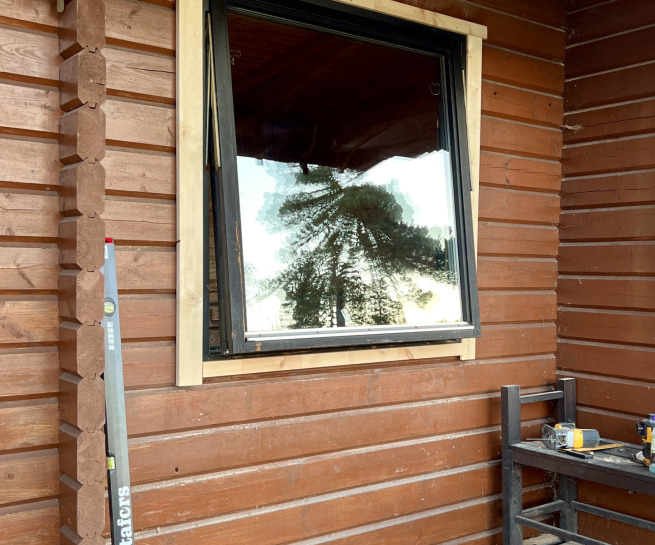 Renovering av bastu på Tyresö