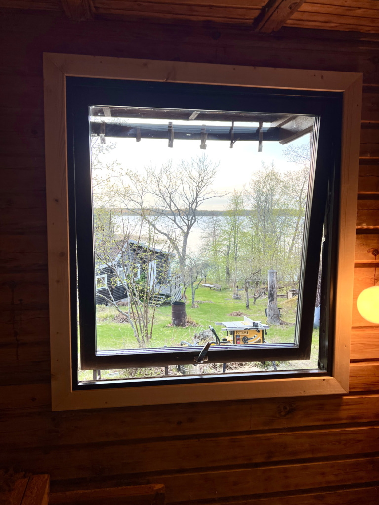 Renovering av bastu på Tyresö