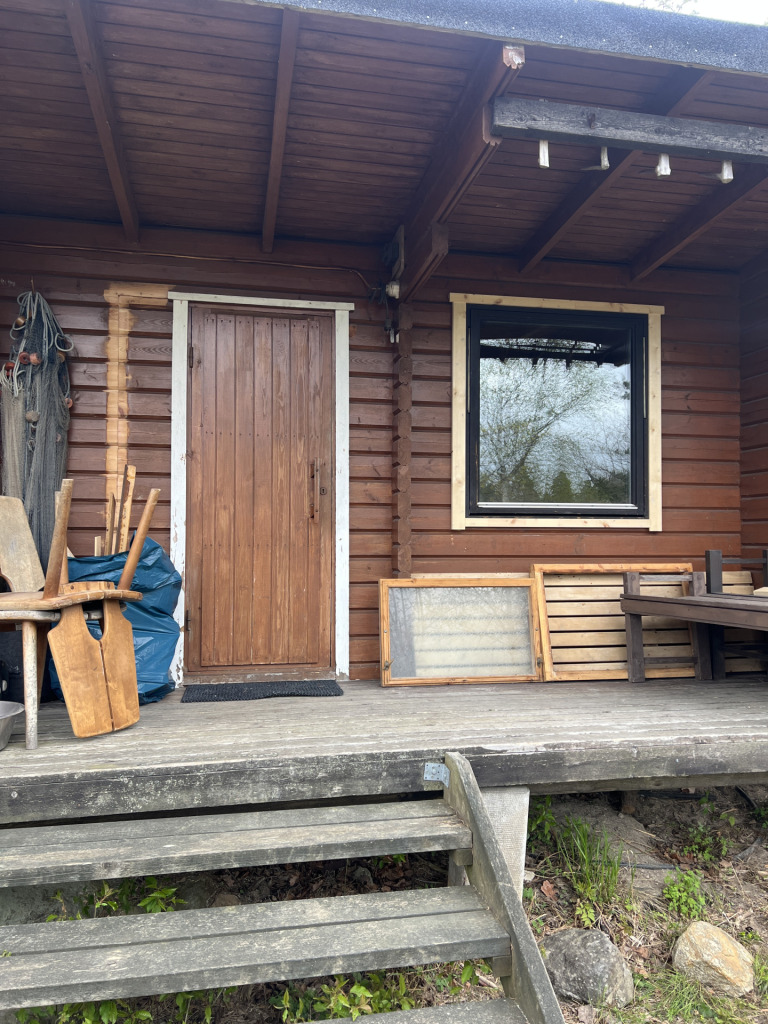 Renovering av bastu på Tyresö