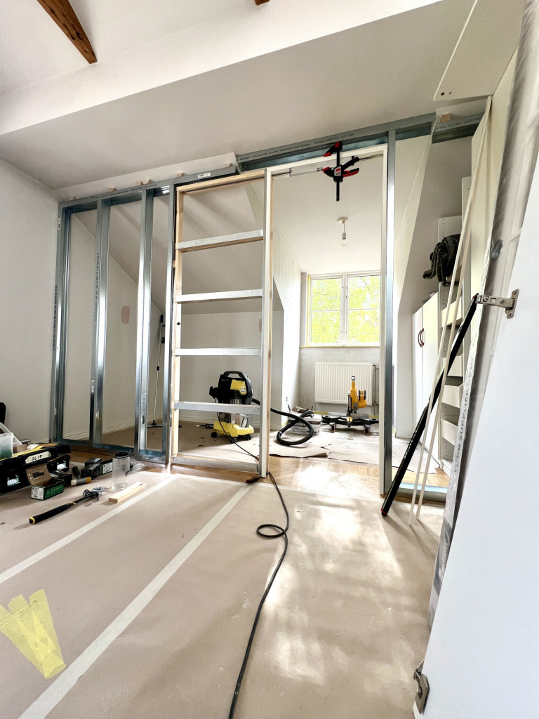 Renovering av lägenhet i Bromma