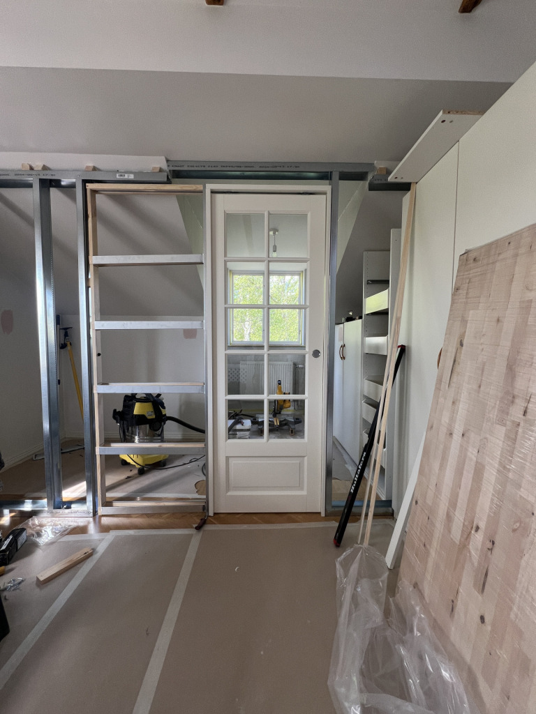 Renovering av lägenhet i Bromma