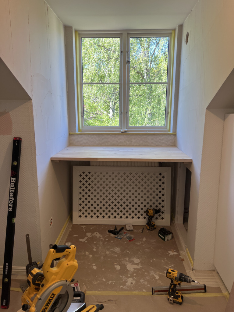 Renovering av lägenhet i Bromma