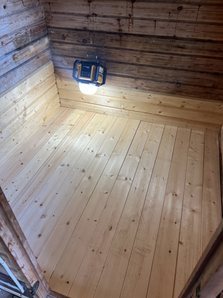 Renovering av bastu på Tyresö