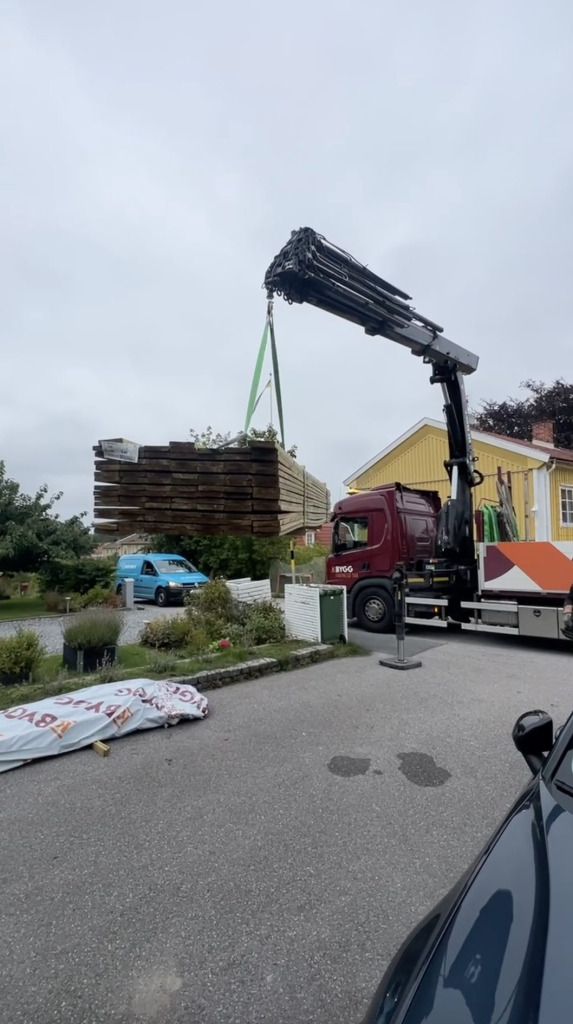 Altanrenovering i Träkvista på Ekerö