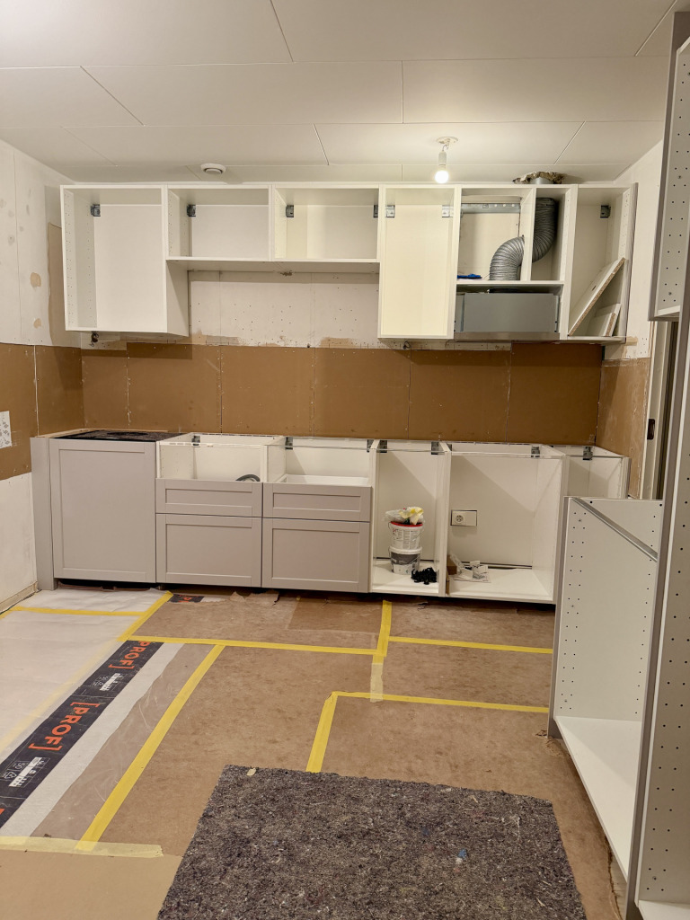 Köksrenovering på Ekerö