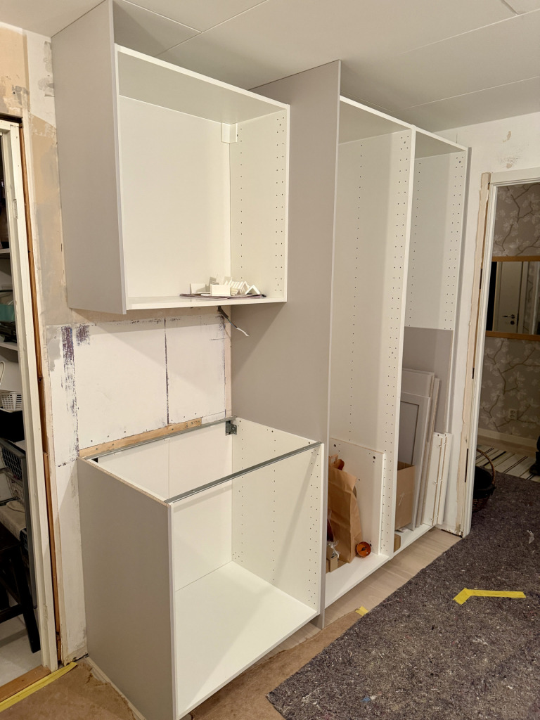 Köksrenovering på Ekerö