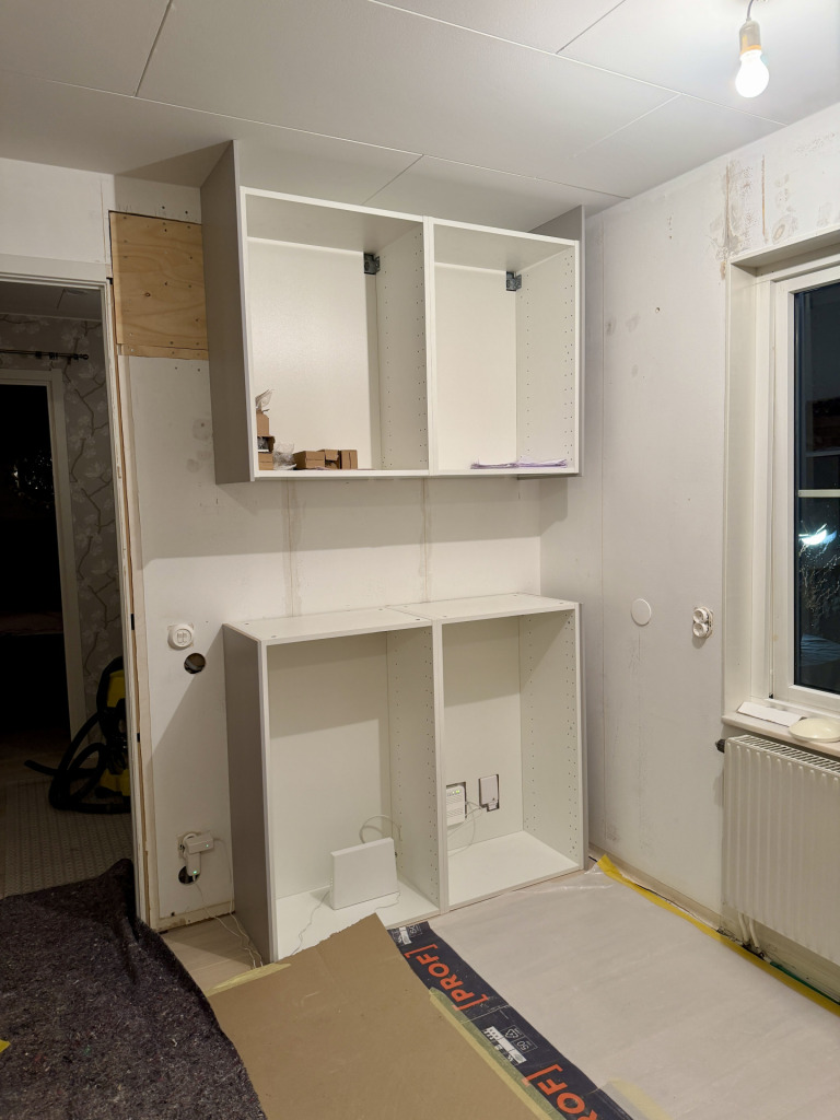 Köksrenovering på Ekerö