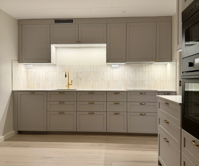 Köksrenovering på Ekerö