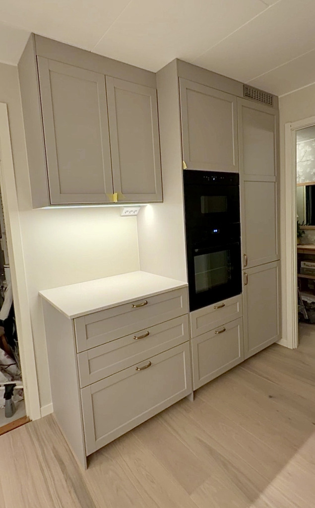 Köksrenovering på Ekerö